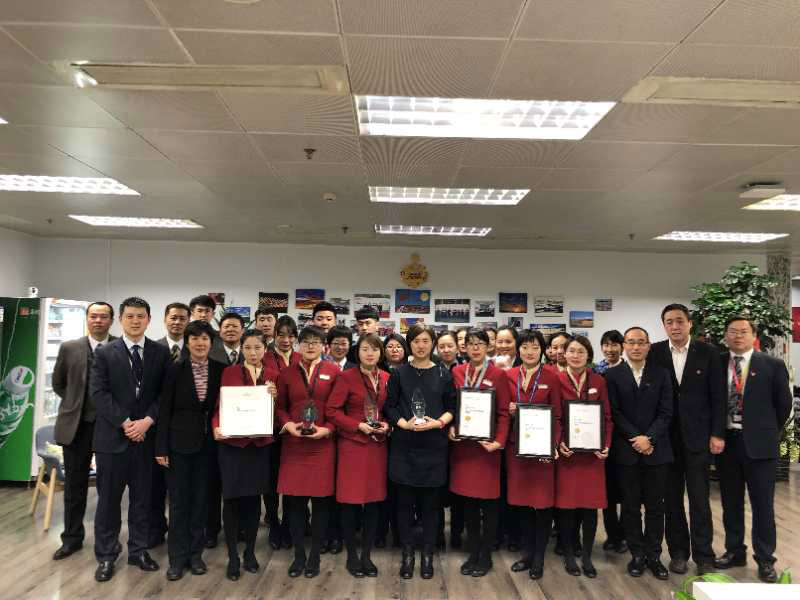 Cathay Pacific - Winner of Ground Handling Service Competition 2019