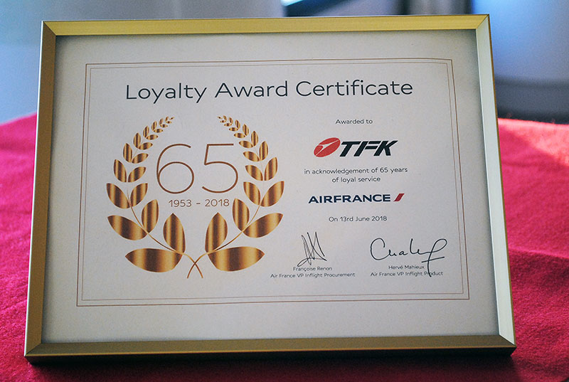 Air France – Loyalty Award 2018 