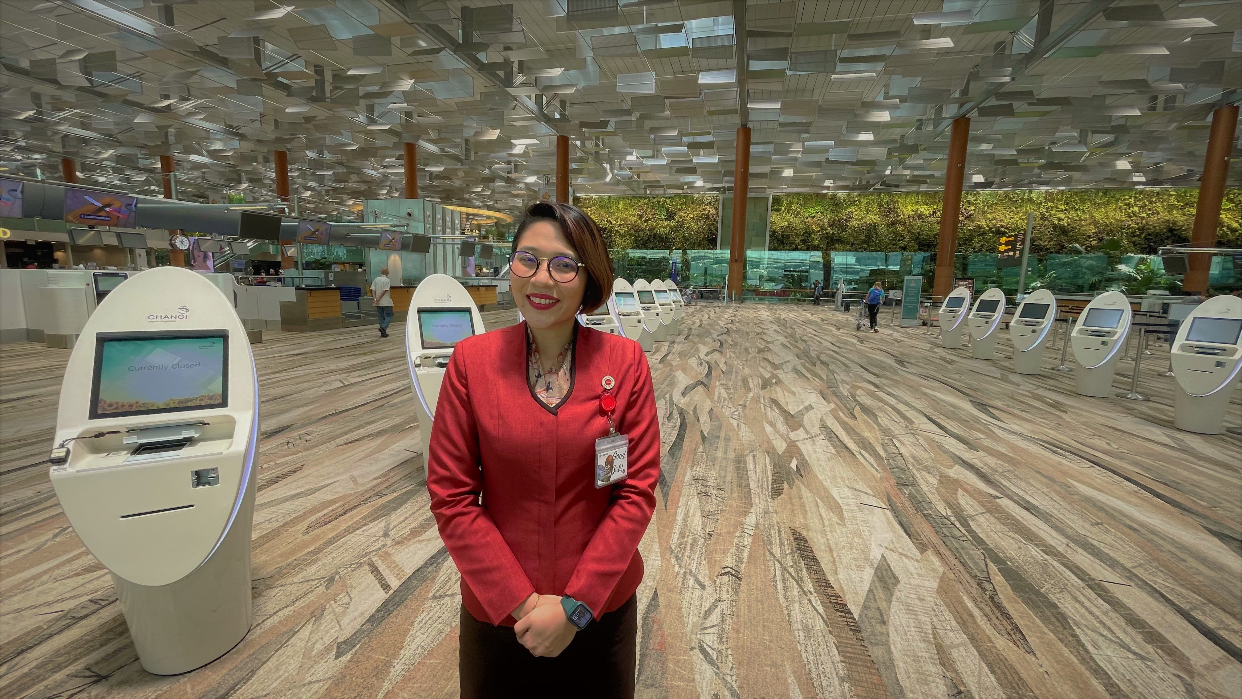 customer service agent, changi airport, SATS