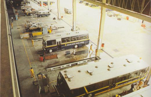 Mar 1996 - historcial picture SATS maintenance center in 1980