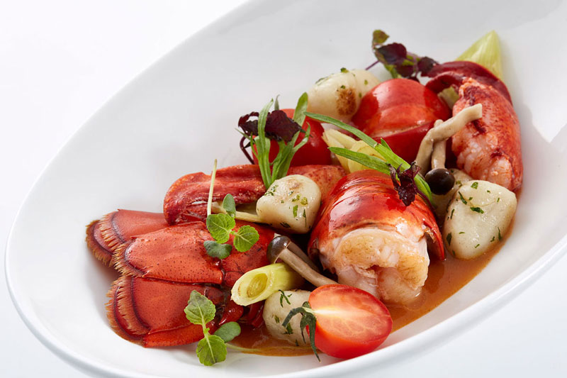 Sauteed Live Boston Lobster